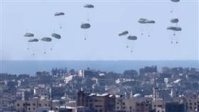 الاحتلال يسمح بإسقاط جوي للمساعدات الإنسانية على قطاع غزة