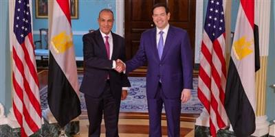 مباحثات أمريكية مصرية في واشنطن لتعزيز الأمن بالشرق الأوسط وتطورات السودان