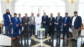 الشيخ عذبي الناصر يستقبل جمعية الصداقة الكويتية الباكستانية