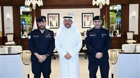 محافظ الفروانية يستقبل مدير أمن المحافظة ومساعده بمناسبة توليهما منصبيهما الجديدين