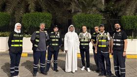 وكيل الأشغال يتفقد أعمال فرش الأسفلت بشارع الخليج