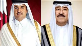 أمير قطر يعزي سمو الأمير بوفاة الشيخة سعاد عبدالله الأحمد الصباح