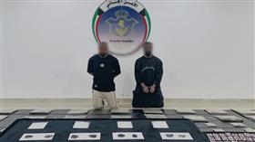 ضبط متهمين أحدهما نزيل في السجن المركزي بنحو 34 كيلو مخدرات