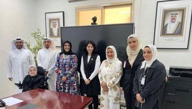 «هيئة الإعاقة» تبحث دعم فريق أصدقاء المعاقين وتثمن إنجازاته
