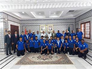سفير الكويت في تونس يكرّم أبطال ألعاب القوى الناشئين بعد حصد 4 ميداليات في البطولة العربية