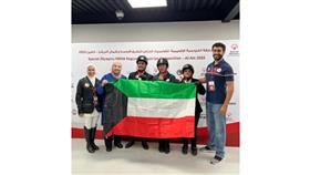 فرسان نادي الطموح الكويتي يحصدون المراكز الثلاثة الأولى في أولمبياد الفروسية بالإمارات