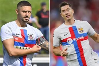 نادٍ سويسري يثير الجدل بارتداء قميص برشلونة في دوري الدرجة الرابعة السويسري