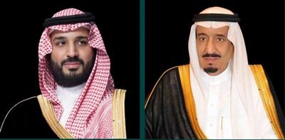 خادم الحرمين وولي العهد السعودي يعزيان أمير البلاد بوفاة الشيخ علي عبدالله الخليفة الصباح