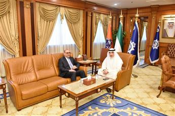 النائب الأول وزير الداخلية استقبل السفير العراقي بمناسبة قرب انتهاء مهام عمله