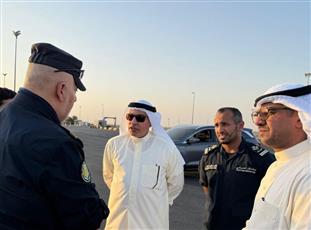 جولة ميدانية لقيادات الجمارك في منفذ العبدلي