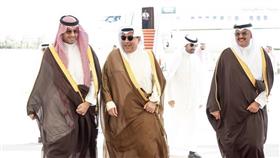 وزير الدولة عضو مجلس الوزراء السعودي الأمير تركي بن محمد آل سعود يصل إلى البلاد