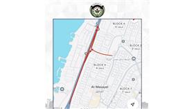 المرور: إغلاقات جزئية على طريق الفحيحيل السريع لأعمال الصيانة