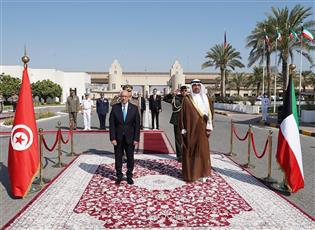 ‏وزير الدفاع يستقبل نظيره التونسي