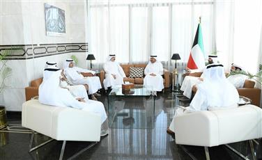 الشيخ عذبي الناصر يستقبل أهالي صباح الناصر وخيطان للاستماع لاقتراحاتهم ومتطلباتهم