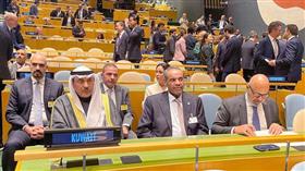 ممثل سمو الأمير سمو ولي العهد يشارك في مؤتمر التسوية السلمية وحل الدولتين بالأمم المتحدة