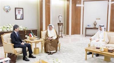 وزير شؤون الديوان الأميري ورئيس ديوان سمو ولي العهد يستقبلان سفراء الأردن وفرنسا وتركيا واليابان