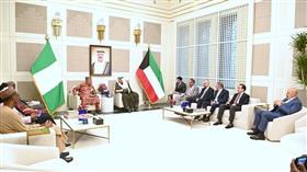ممثل سمو الأمير يلتقي نائب رئيس نيجيريا ورئيس مفوضية الاتحاد الإفريقي في نيويورك