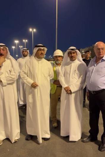 محافظ العاصمة يتفقد مشروع تطوير شارع دمشق