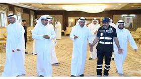 الشيخ عذبي الناصر يلتقي مسؤولي الجهات الحكومية للتنسيق وتعزيز التعاون المشترك بينهم