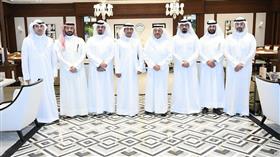 الشيخ عذبي الناصر يستقبل رؤساء مجالس إدارات الجمعيات التعاونية في محافظة الفروانية