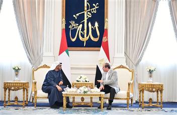 الرئيسان المصري والإماراتي يُرحبان بمبادرة ترامب لوقف الحرب في غزة