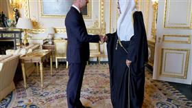 سمو ولي العهد يلتقي الأمير ويليام في قصر وندسور