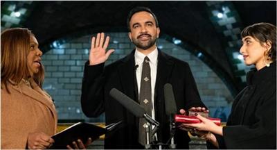 ممداني خلال تنصيبه عمدة لنيويورك: سأحكم كاشتراكي ديمقراطي