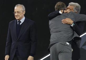 لابورتا يكشف رد فعل بيريز بعد خسارة السوبر ويؤكد: العلاقة كانت مؤسسية