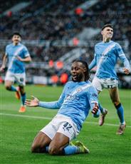 مانشستر سيتي يضع قدماً في نهائي كأس الرابطة بتفوقه على نيوكاسل في ذهاب نصف النهائي