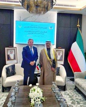 العمر يبحث مع رئيس المجلس الأعلى لتنظيم الاعلام المصري تعزيز التعاون المشترك