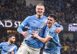 مانشستر سيتي يحقق فوزاً ساحقاً على فولهام ويواصل مطاردة آرسنال